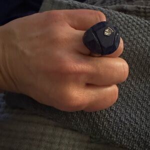 Silpada Blue Statement Ring